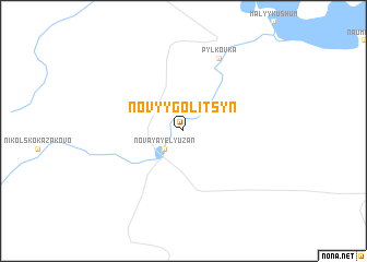 map of Novyy Golitsyn