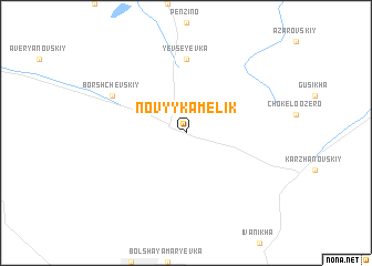 map of Novyy Kamelik