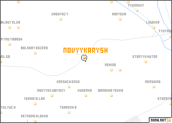 map of Novyy Karysh