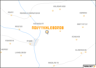 map of Novyy Khleborob