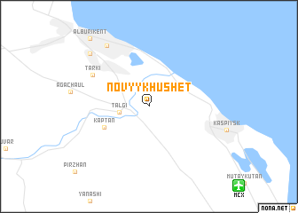 map of Novyy Khushet