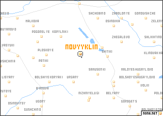 map of Novyy Klin