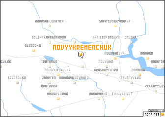 map of Novyy Kremenchuk