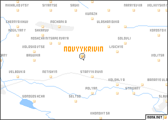 map of Novyy Krivin