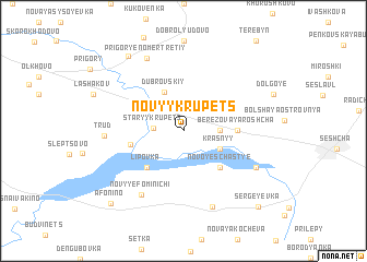 map of Novyy Krupets