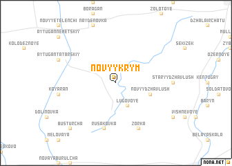 map of Novyy Krym