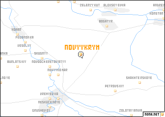 map of Novyy Krym