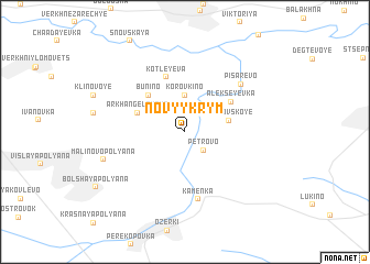 map of Novyy Krym