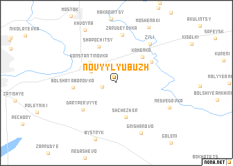 map of Novyy Lyubuzh