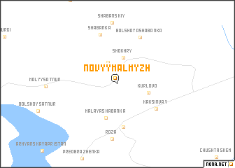 map of Novyy Malmyzh