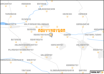 map of Novyy Maydan