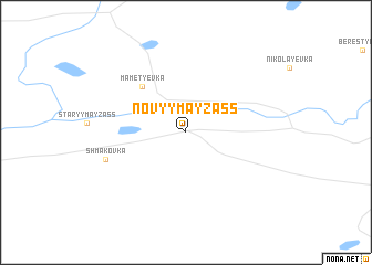 map of Novyy Mayzass