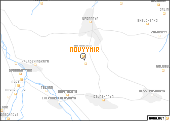 map of Novyy Mir