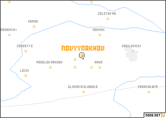 map of Novyy Nakhov