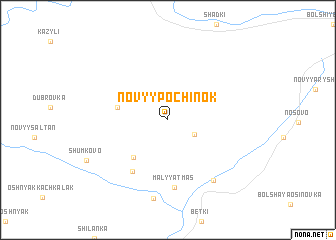 map of Novyy Pochinok