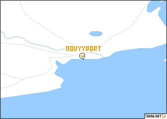 map of Novyy Port