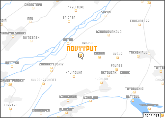 map of Novyy Putʼ