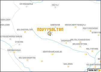 map of Novyy Saltan