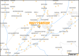 map of Novyy Sarkor