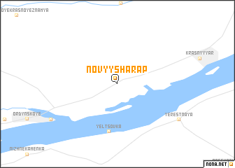 map of Novyy Sharap