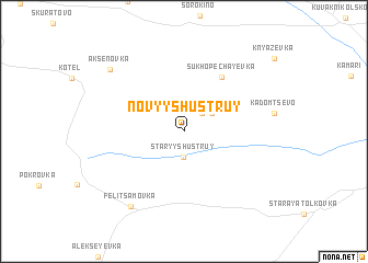 map of Novyy Shustruy