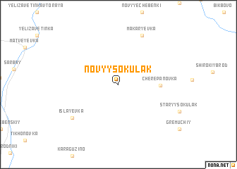 map of Novyy Sokulak