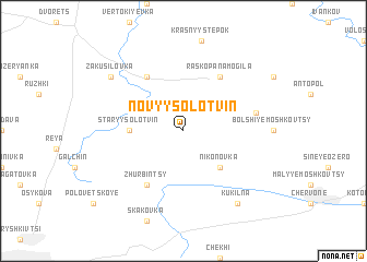 map of Novyy Solotvin