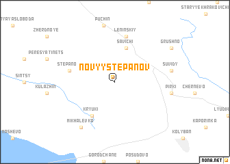 map of Novyy Stepanov