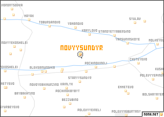 map of Novyy Sundyr\