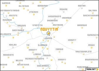 map of Novyy Tim