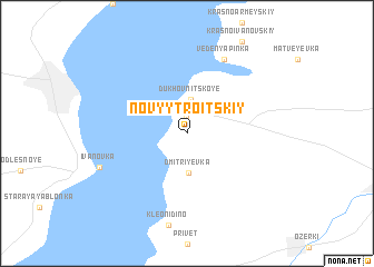 map of Novyy Troitskiy