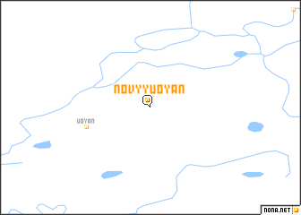 map of Novyy Uoyan