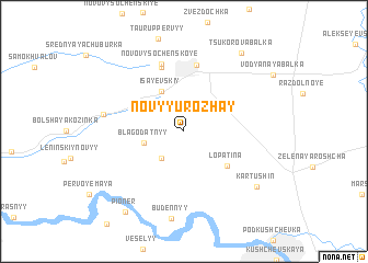 map of Novyy Urozhay