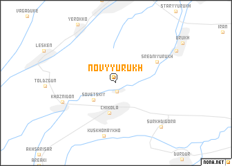 map of Novyy Urukh