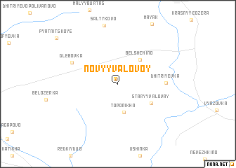 map of Novyy Valovoy