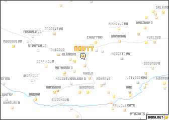 map of Novyy