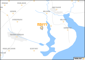 map of Novyy