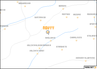 map of Novyy