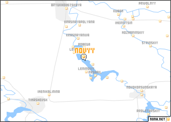 map of Novyy