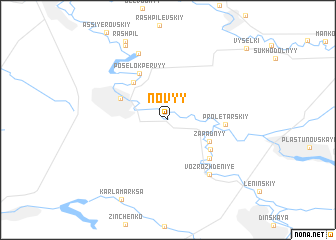 map of Novyy