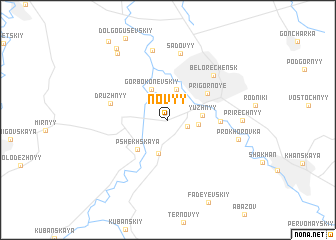 map of Novyy