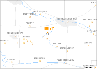 map of Novyy