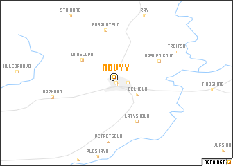 map of Novyy
