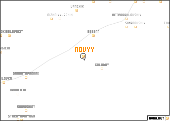 map of Novyy