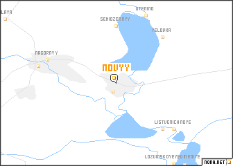 map of Novyy