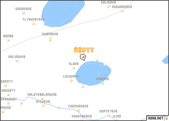 map of Novyy