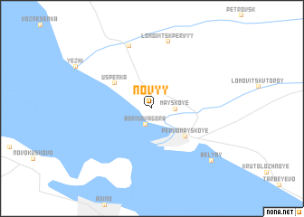 map of Novyy