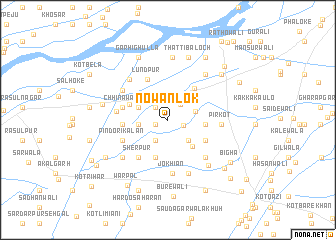 map of Nowān Lok