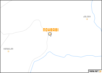 map of Nowbābī