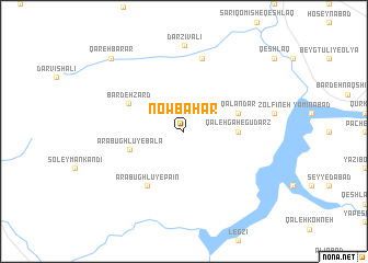 map of Nowbahār